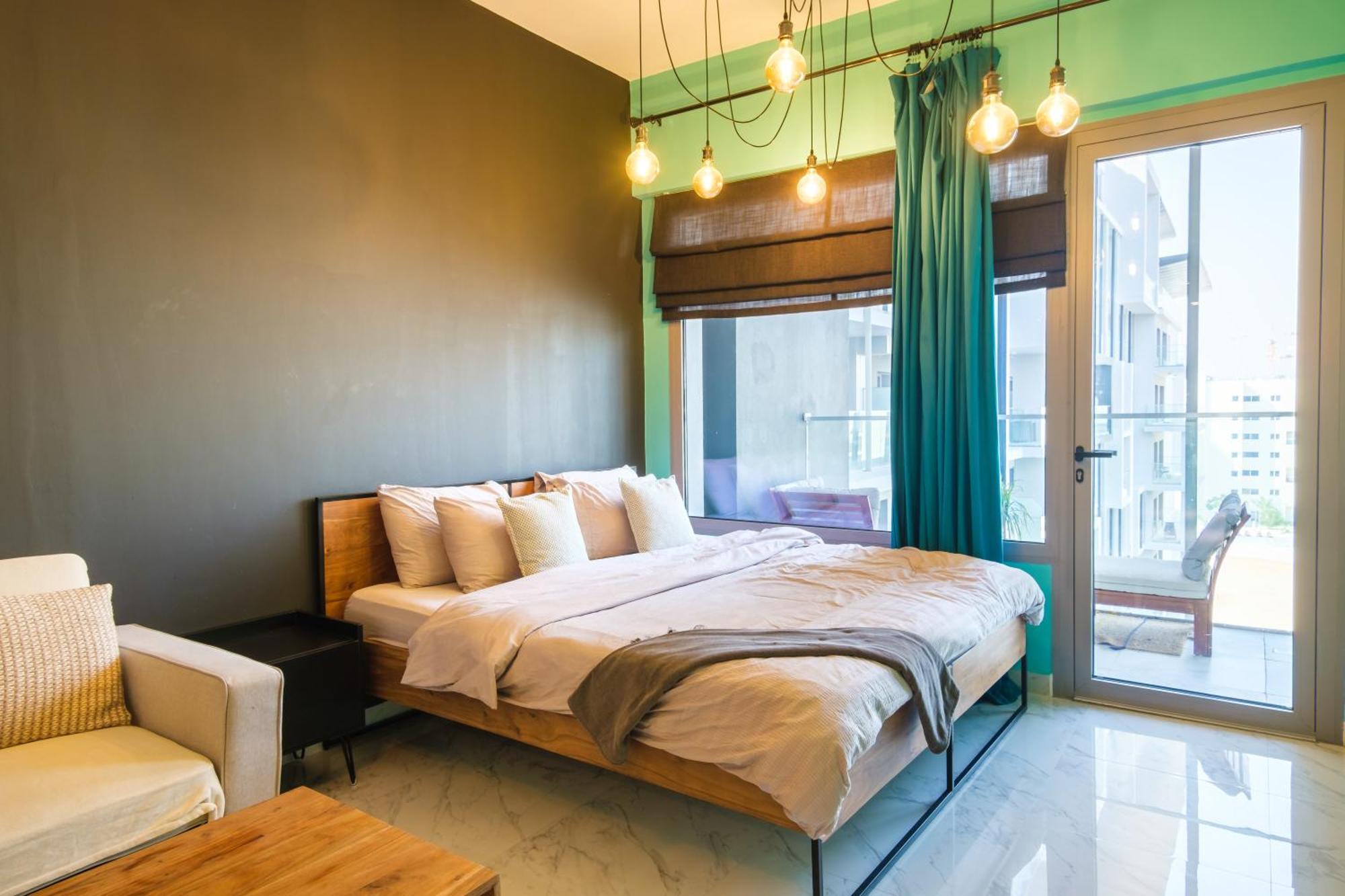 Apartmán Industrial Chic Retreat Al Qurayyah Exteriér fotografie